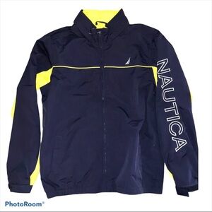 Nautica Hooded Windbreaker Size L